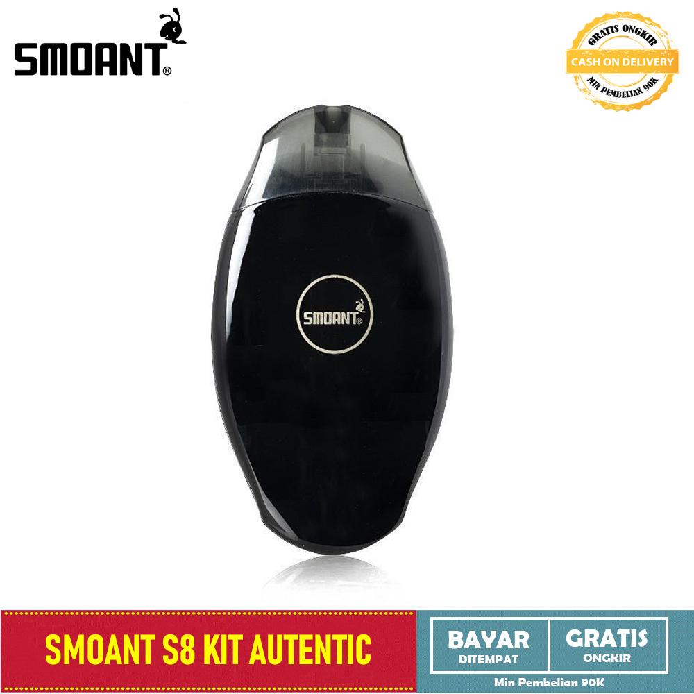 Smoant S8 POD StarterKit Authentic- Rokok Elektrik Vape Smoant S8 Auntentic with Built-in Lithium Battery 370mAh 2ML Catridge 1.3ohm Coil Vape Kits Smoant S8 POD StarterKit Authentic- Rokok Elektrik Vape Smoant S8 Auntentic with Built-in Lithium Battery 370mAh 2ML Catridge 1.3ohm Coil Vape Kits