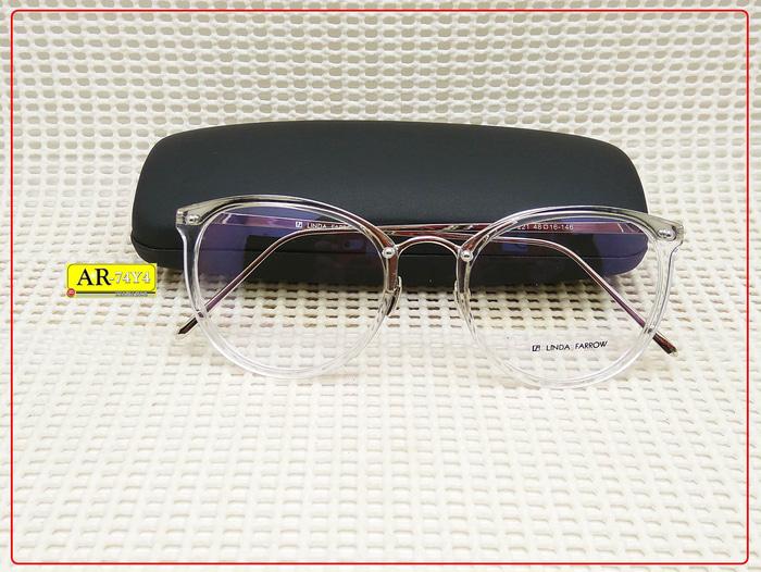 PALING LARIS Promo..!! Frame Kacamata Minus Merk : Linda Farrow Blk Gratis lensa