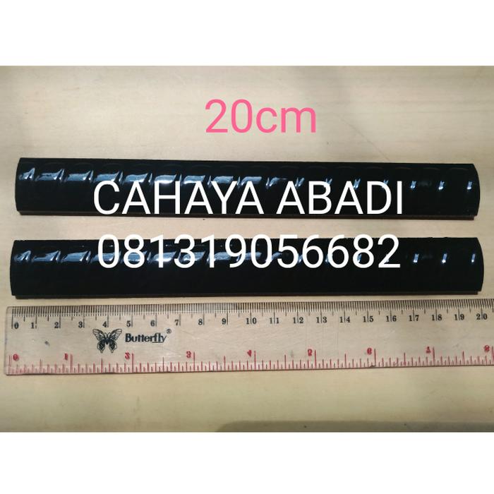 Hemat 10%!! Kuku Macan Bon-Bon Lis Keramik 20Cm Hitam Black - ready stock