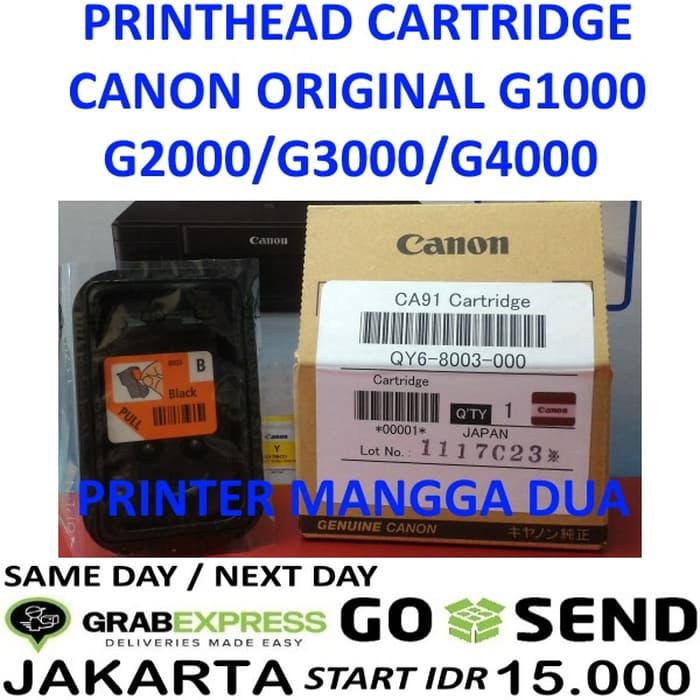 SALE - PRINT HEAD CANON G1000 G2000 G3000 G4000 CA91 BLACK CARTRIDGE Original