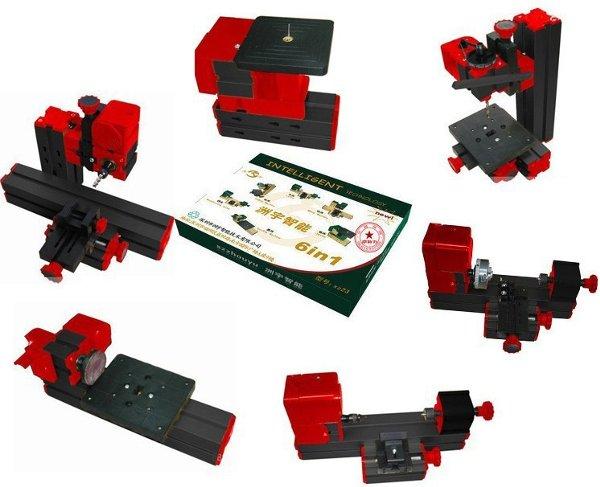 MESIN BOR DAN BUBUT DIY 6 IN 1 MINI
