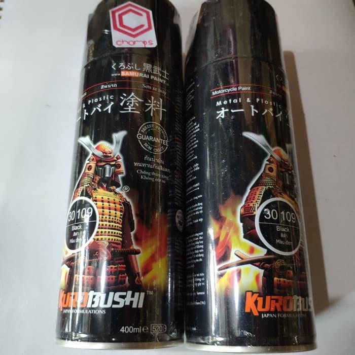 Samurai Paint Black 109 Cat Aerosol Pilox Pylox
