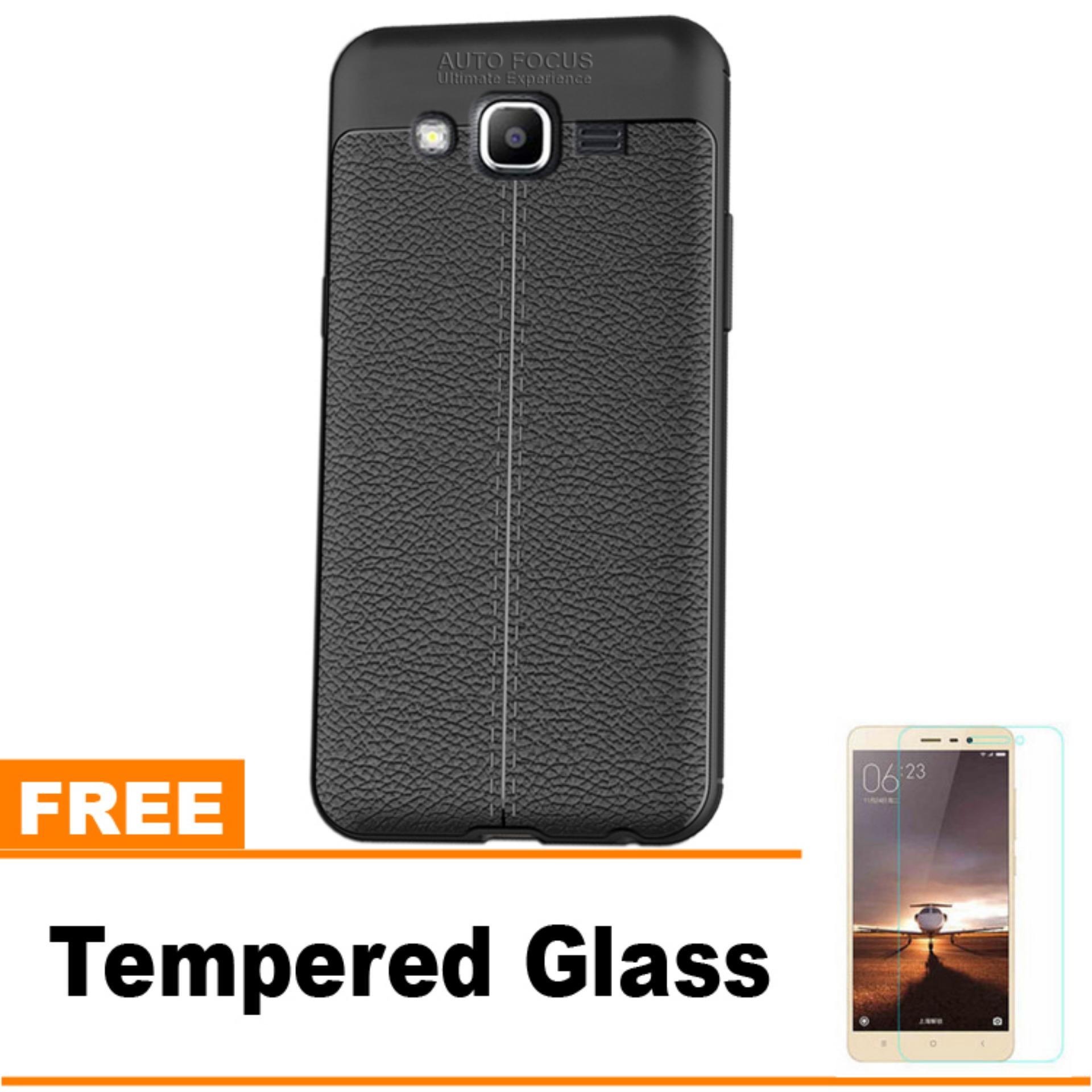 Original Lazada Case Auto Focus For Samsung Galaxy J2 Prime - Hitam - Hadiah Tempered Glass