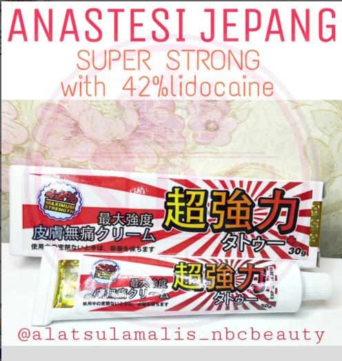 Alat Sulam Alis Nbc Beauty Anastesi Jepang Super Strong