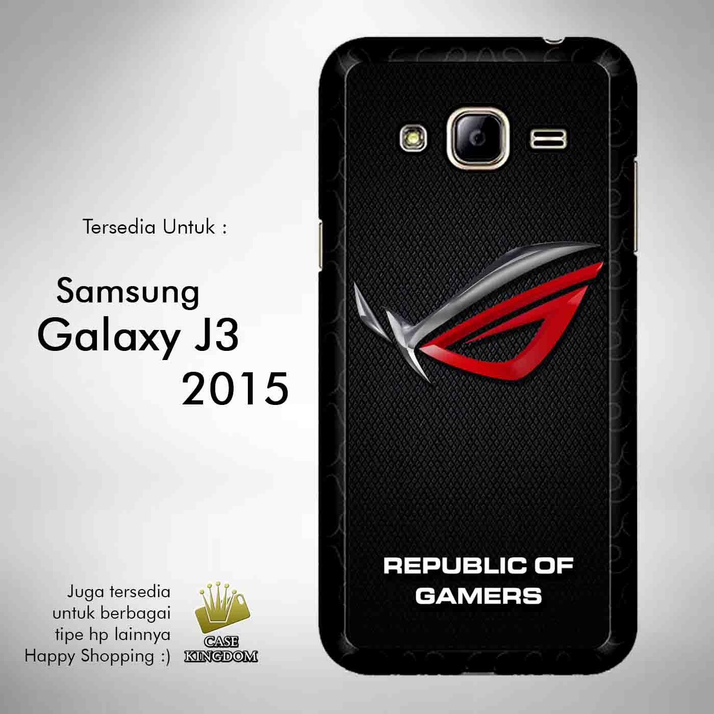 Asus Rog Logo 1 Casing Custom Hardcase Samsung Galaxy J3 2015 Case Cover