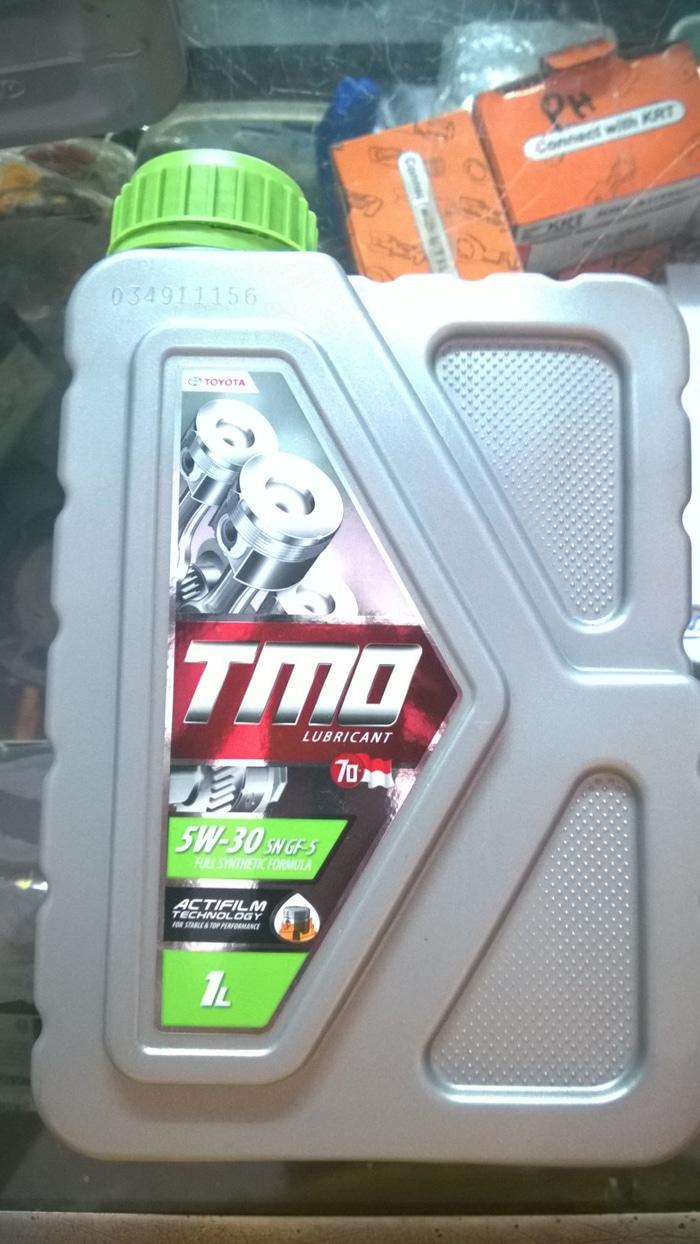 OLI ORIGINAL TOYOTA TMO 5W - 30 API SN GF-5 FULL SYNTHETIC KEMASAN 1L / AKSESORIS MOTOR / MOBIL / VARIASI / BERKUALITAS / OTO-A3479