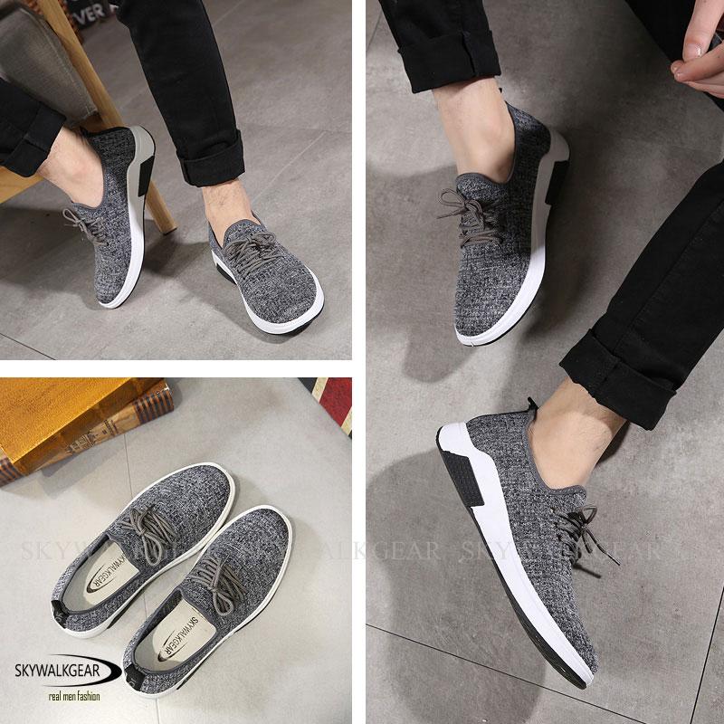 Skywalkgear Sepatu Sneakers Kasual Sepatu Pria Korea - STANLEY