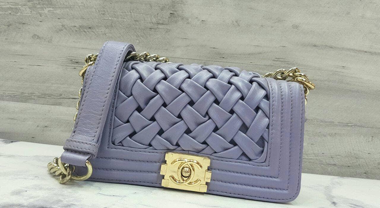 Chanel Boy Sling Bag / Tas Selempang Branded / Tas Wanita / Tas Pesta