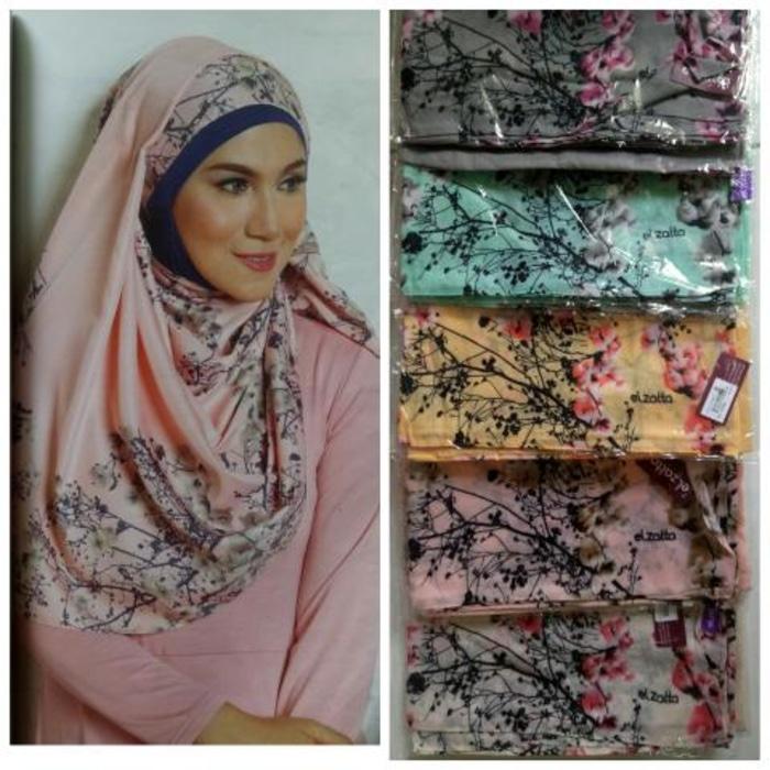 Promo ELZATTA Hijab Kerudung Jilbab Segi Empat Kaila Lahyrma A Asli Terbaru