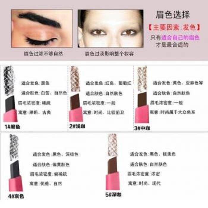 Laz COD - Bioaqua Pensil Alis Anti Keringat Waterproof Original Asli
