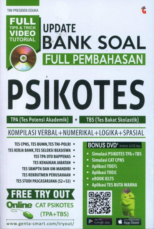 UPDATE BANK SOAL FULL PEMBAHASAN PSIKOTES TPA+TBS