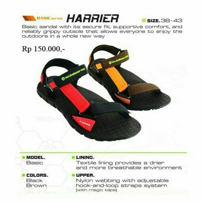 PROMO!!! Sandal gunung outdoor pro seri Harrier not eiger consina rei boogie - CZXZZA
