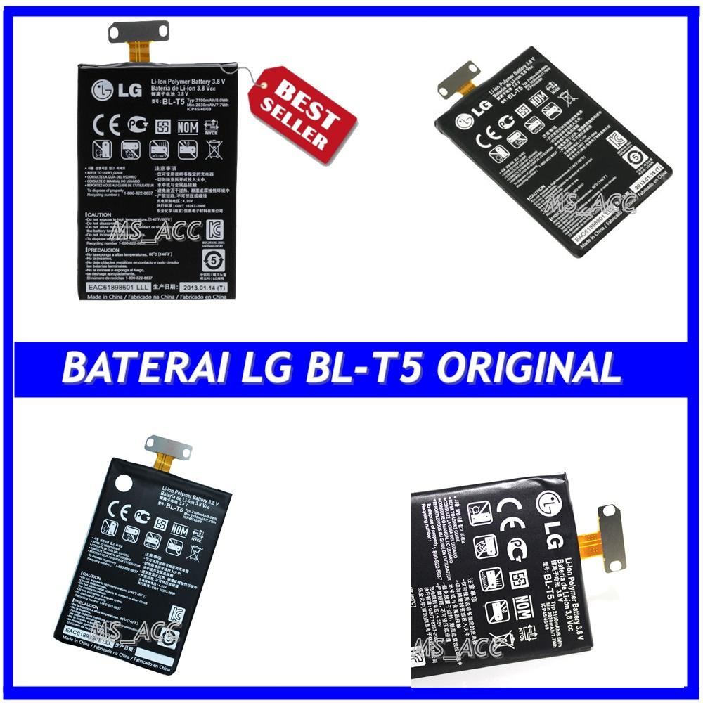 LG Baterai / Battery BL-T5 For LG Nexus 4 E960 / E970 / LS970 Original - Kapasitas 2100mAh ( sm_acc )