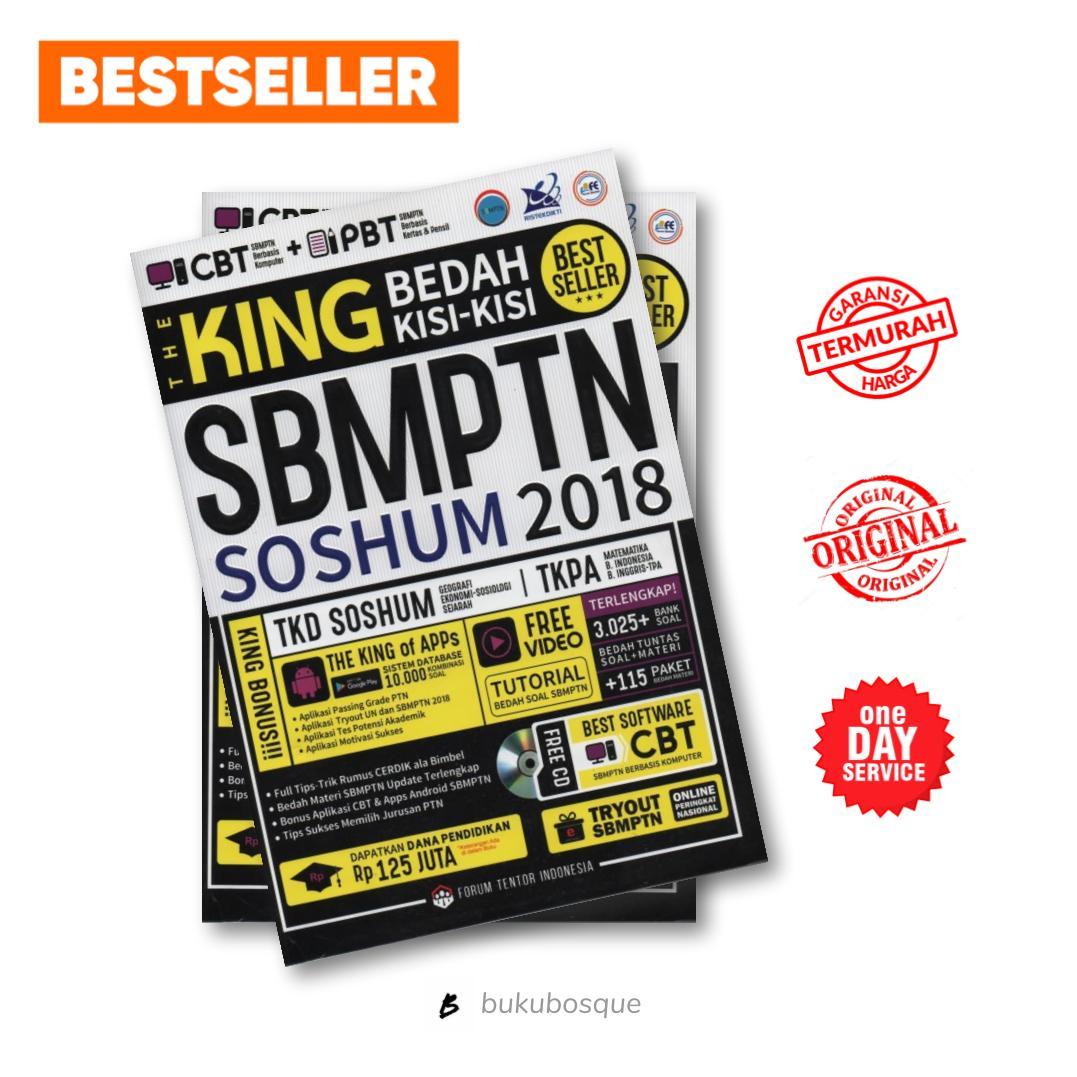 HEMAT 25% Buku The King Bedah Kisi-Kisi SBMPTN SOSHUM 2018 (BESTSELLER)
