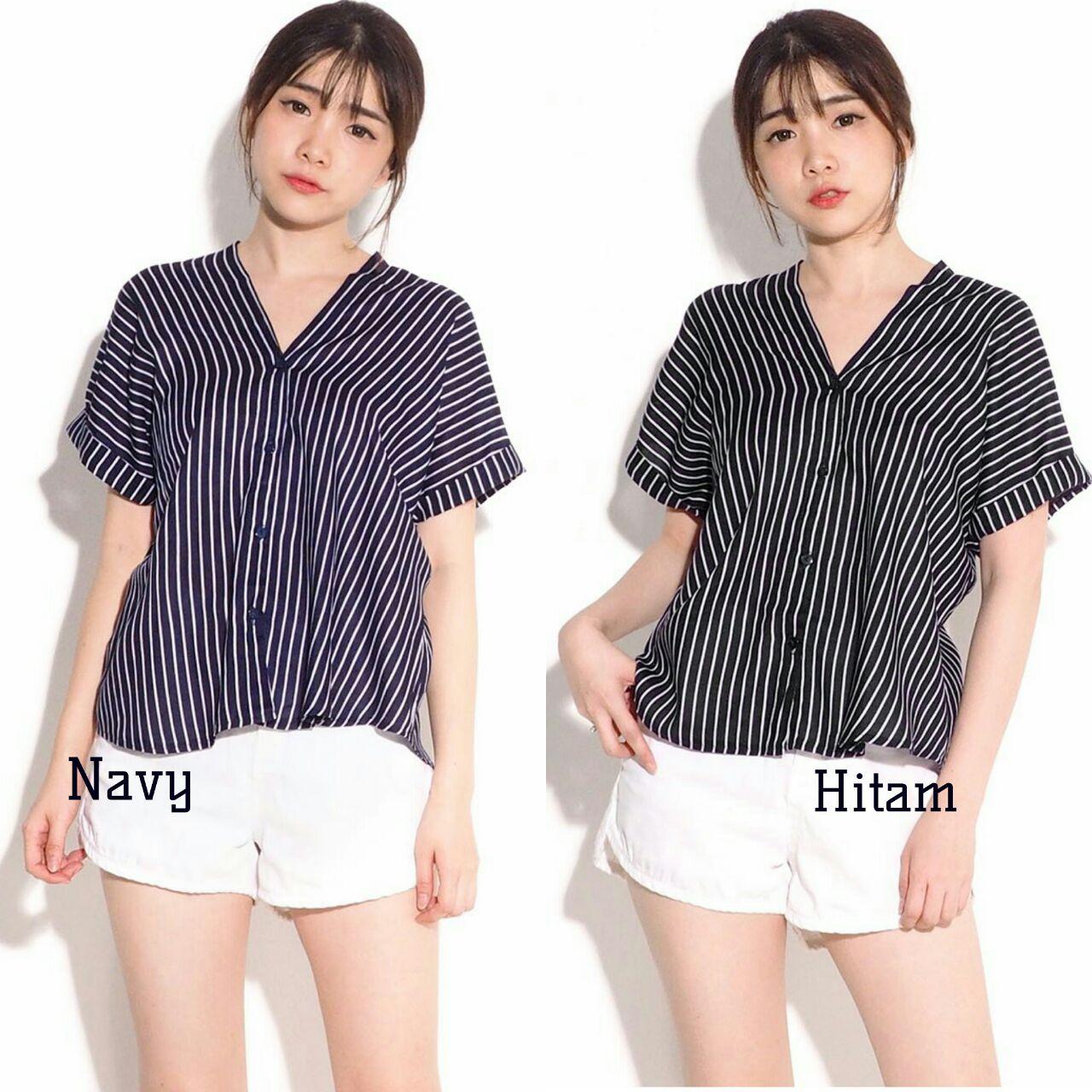 AG Apparel Blouse Wanita Rubi Varian 2 Warna / Blouse Sabrina / Baju Wanita / Blouse Korea / Atasan Wanita / Baju Formal / Kemeja Wanita / Kemeja Formal ...
