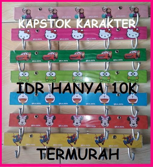 KAPSTOK BAJU KARAKTER KEROPI / GANTUNGAN BAJU KEROPI