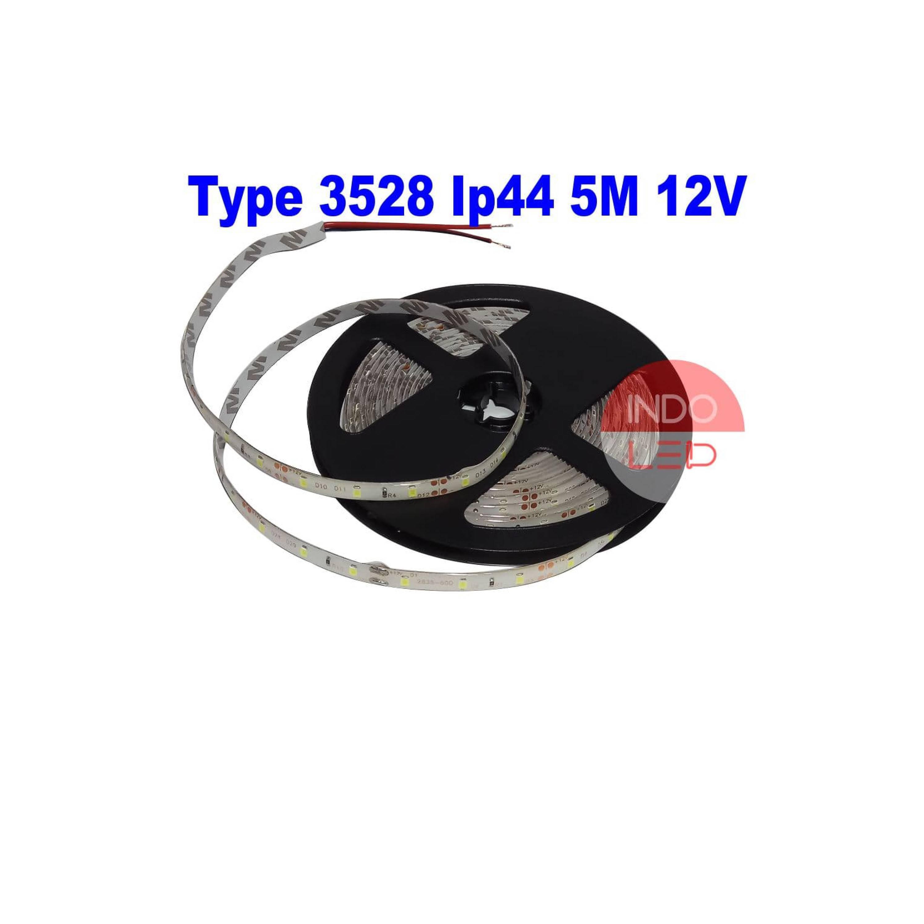 Led Strip 3528 Ip44 5M 12V/Lampu Plafon/Lampu Etalase/Lampu Kolong