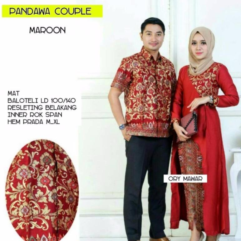 BATIK COUPLE PANDAWA MERAH