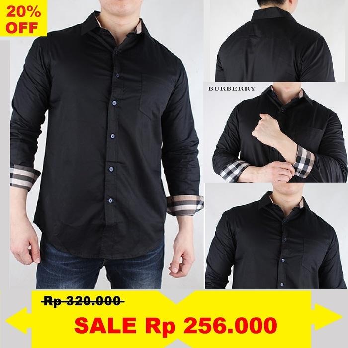 KEMEJA BURBERRY BRIT CLASSIC BLACK EDITION ! - SuK8rW