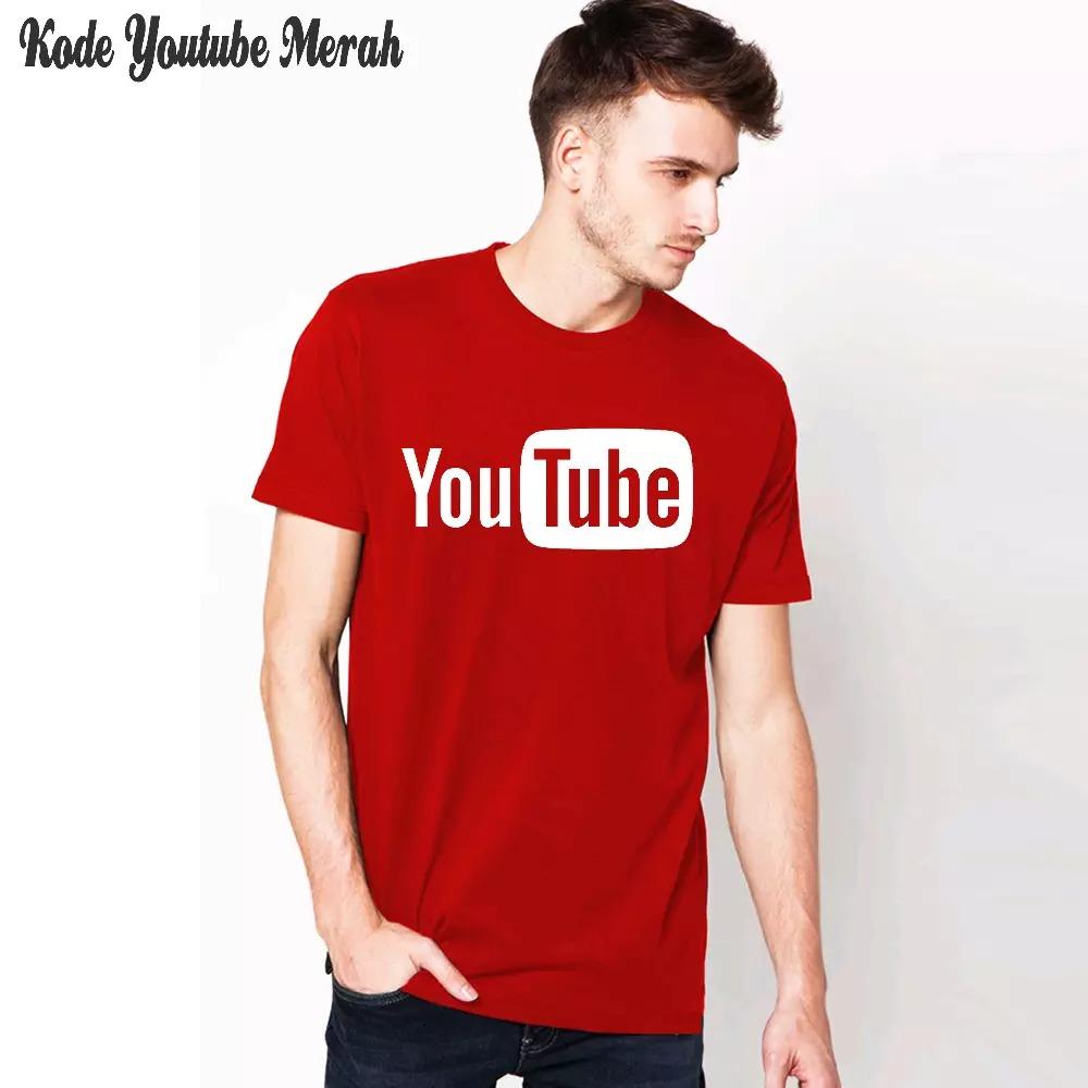 KAOS YOUTUBE MERAH