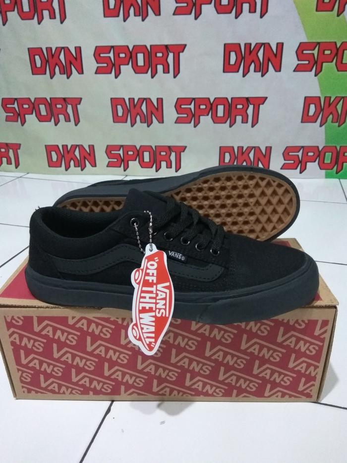 ORIGINAL!!! Sepatu vans - vans old skool full black - ShoaWd