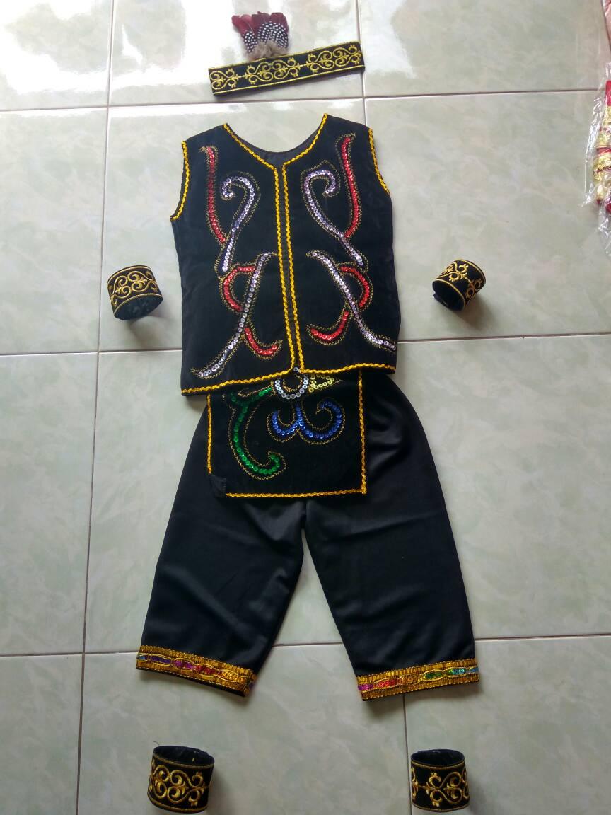 Costume HALLOWEEN acessories Baju dayak anak cowok