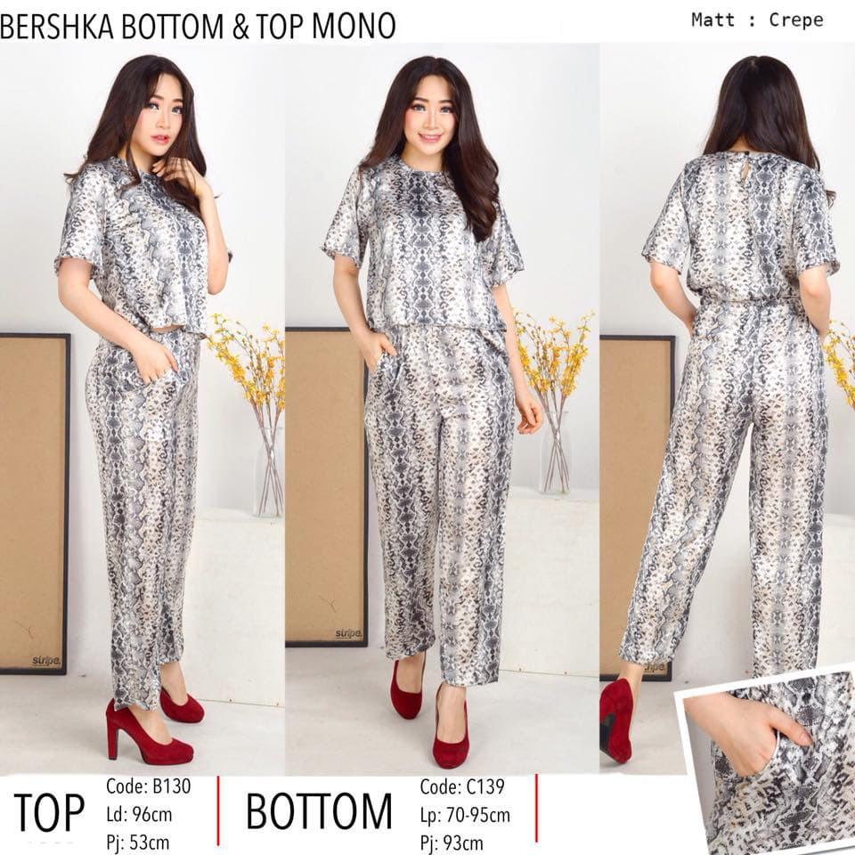 Bershka Bottom & Top Mono Import Bangkok (1 set)