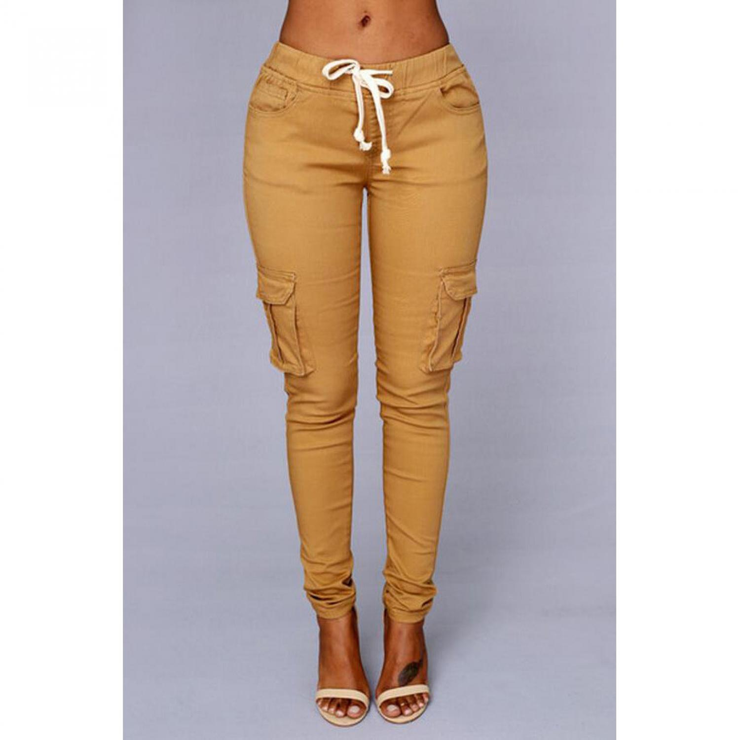 Celana Panjang Casual Wanita Polyester / Celana panjang bahan polyester / Celana Panjang Wanita