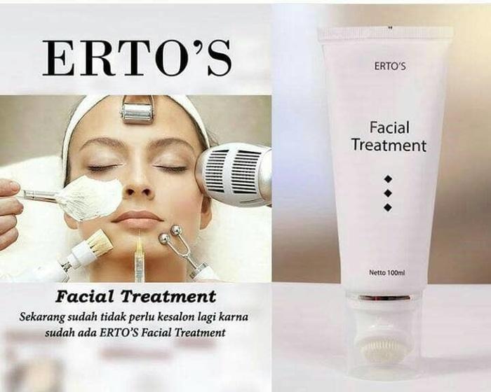 Facial Treatment ERTOS - alat makeup wanita / lipstik / lip tint / lip gloss / bedak / foundation / blush on / eye shadow / pensil alis / blulu mata palsu / kuas makeup / highliter / eyeliner / primer