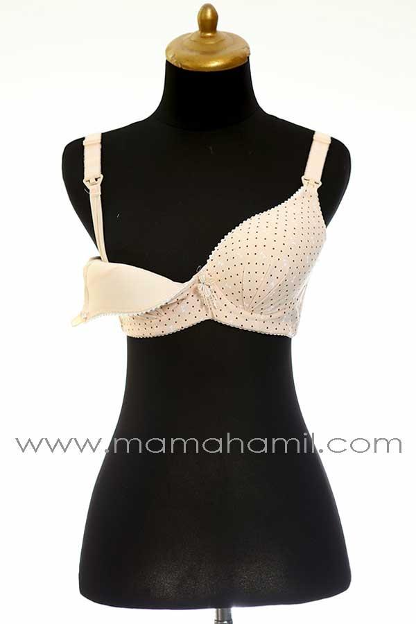 Ning Ayu Bra Menyusui Import Polkadot BHM 30 Kuning / Baju Menyusui Lengan Panjang / Baju Atasan Menyusui / Baju Menyusui Muslimah / Baju Muslim Wanita untuk Ibu Menyusui/ Baju Hamil Untuk Kerja / Baju Hamil Untuk Kerja Modis