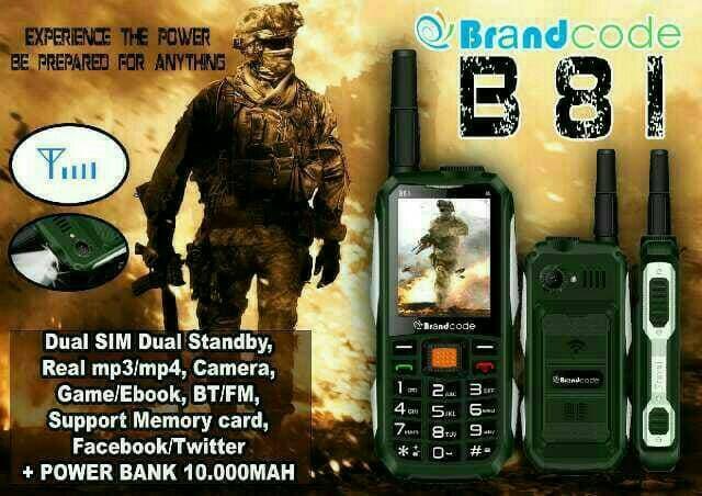 Hp GUNUNG Brandcode B81 | Hp Power Bank | Hp GSM
