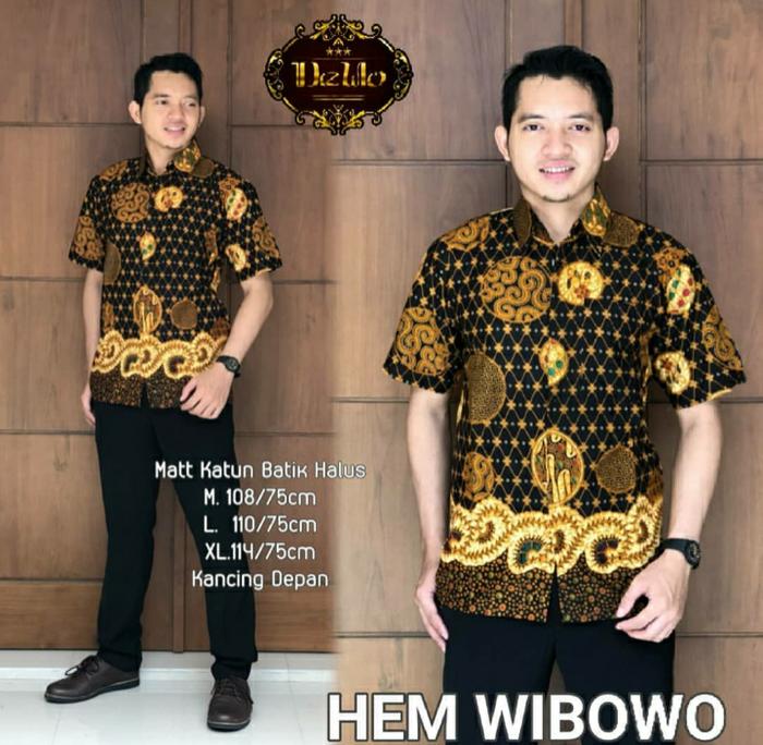 Kemeja Batik Solo. Kemeja Batik Wibowo