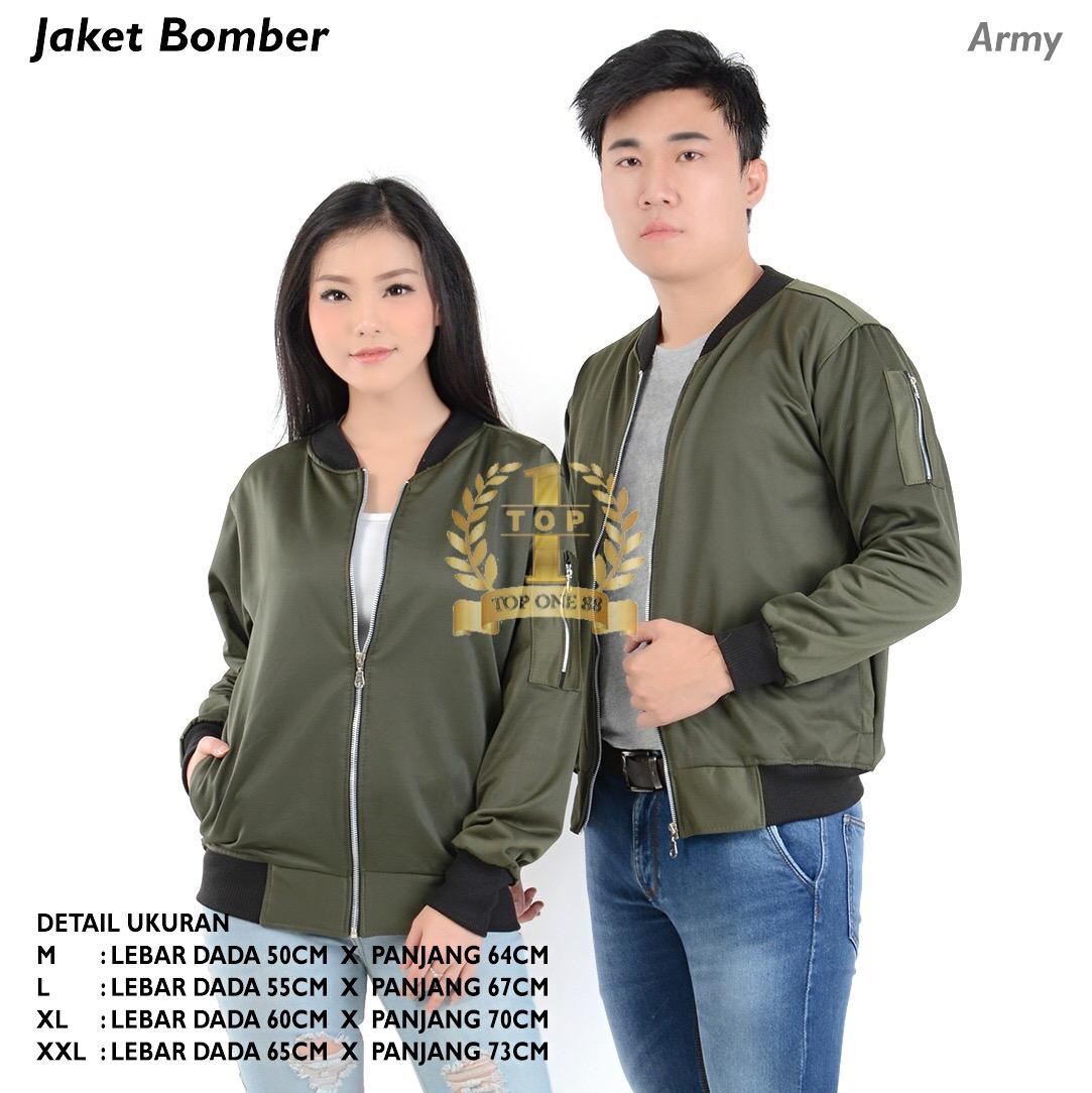 TopOne88 Bomber Jaket (Army)