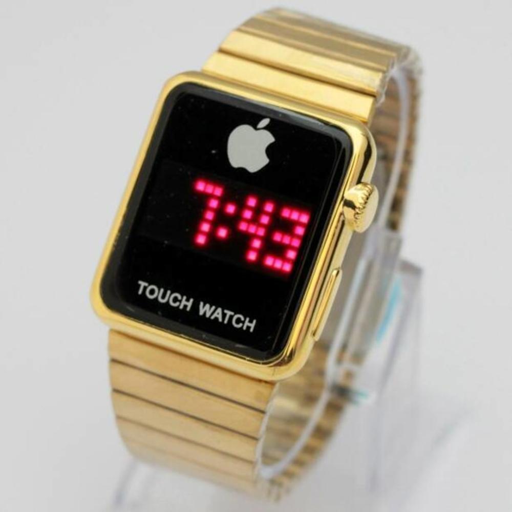Jam Tangan UNISEX Pria atau Wanita Apple touch DIGITAL Exclusive Branded Import Super