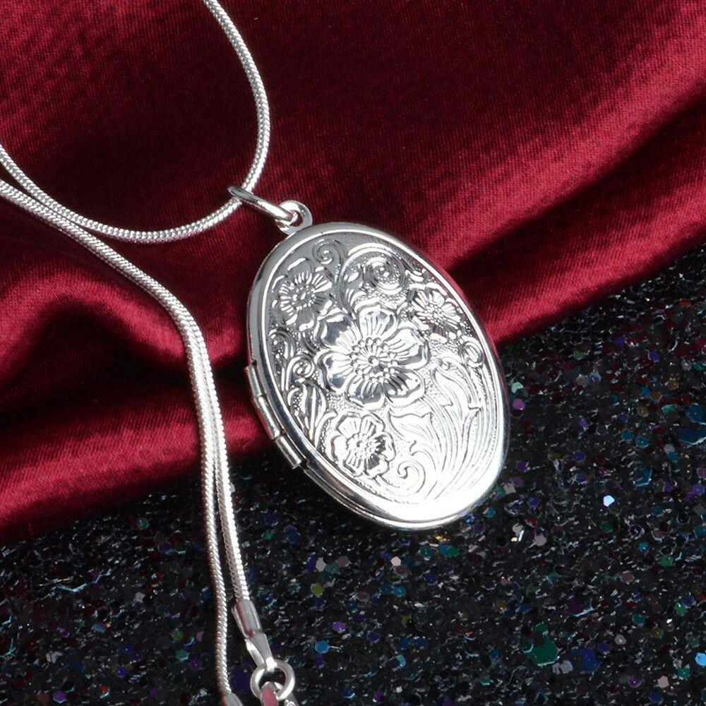 Anneui - LC76 - Kalung Frame Foto Locket Vintage Retro Kuno Antik Jadul