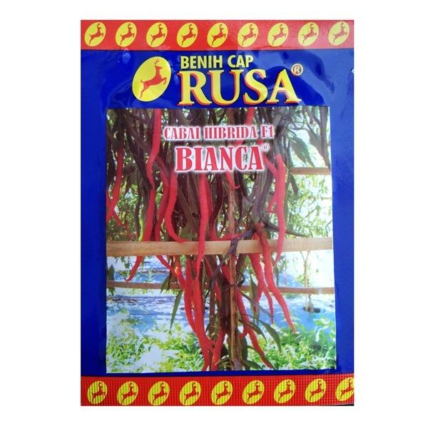 Bibit Bunga Benih Cabe Bianca F1 10 Gram – Cap Rusa