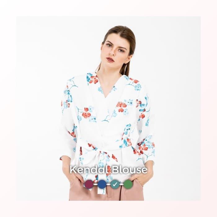 OBRAL MURAH Kendal Blouse - Baju Kaos Kemeja Atasan Blouse Blazer Jaket Outer Top TERLARIS