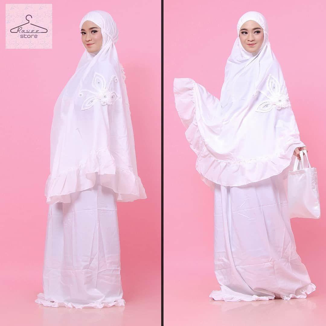 Baju Original Mukena Zalisa Mukena Syari Modern Sajadah Kain Buat Sholat Perlengkapan Shalat Baju Muslim Berdoa Siti Khadijah Arafah