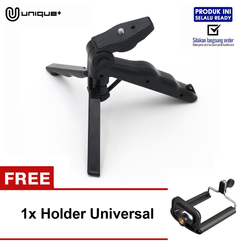Unique Tripod Mini Folding Multifungsi 2 in1 For DSLR Xiaomi Yi Camera Digital Phone + FREE HOLDER UNIVERSAL