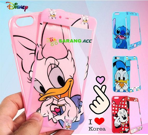 CASE KOREA DISNEY WITH TEMPER FOR OPPO F1S