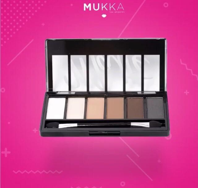 Mukka eyeshadow palette matte