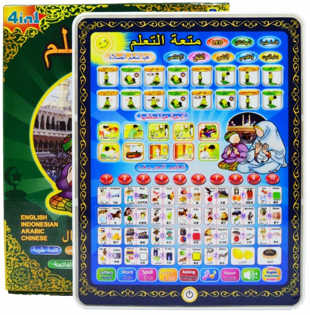 Kiarashafa - Mini Playpad Ipad - Mainan Edukasi Anak 2 Bahasa (Indonesia&English) Bermain Sambil BelajarIDR50000. Rp 50.065