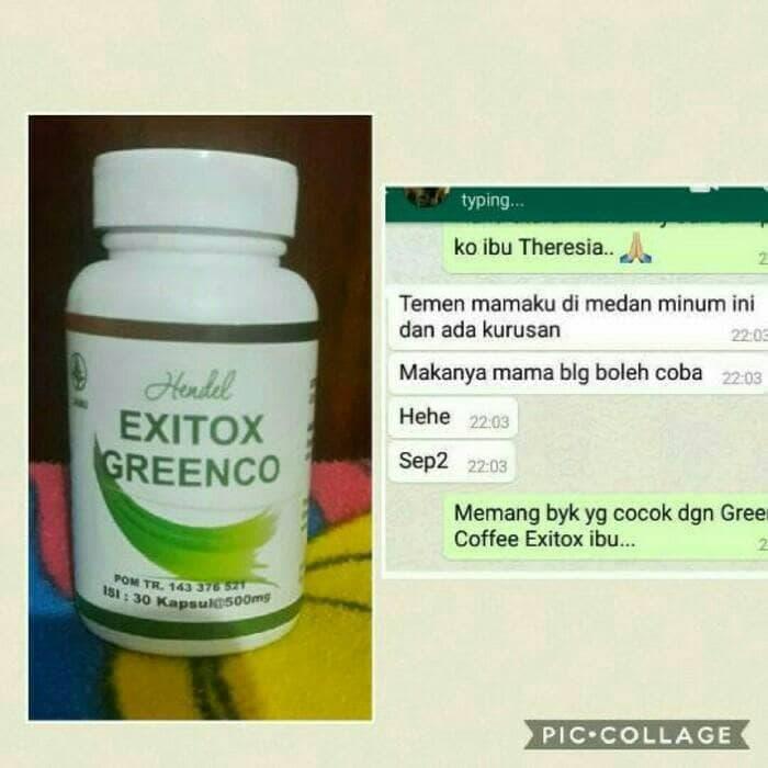 SALE - GREEN CO - NEW EXITOC GREENCO HENDEL ORIGINAL SESUAI POTO Original
