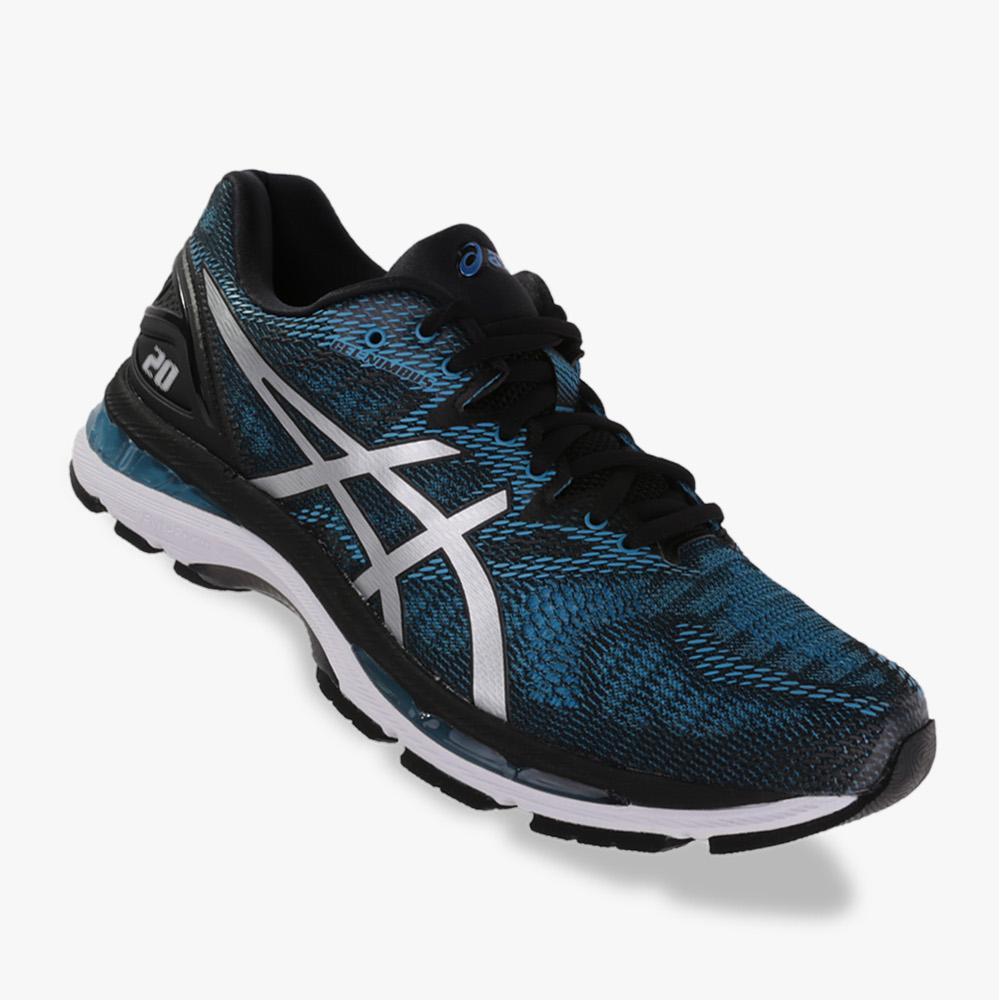 Asics Gel-Nimbus 20 Men's Running Shoes - Standard Wide - Blue