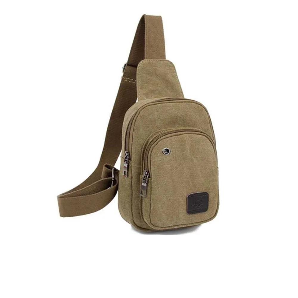 Tas Selempang Canvas Pria