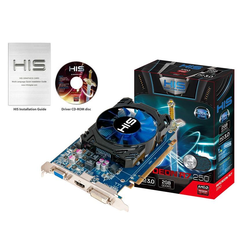 VGA HIS Radeon R7 2GB 128BIT DDR5