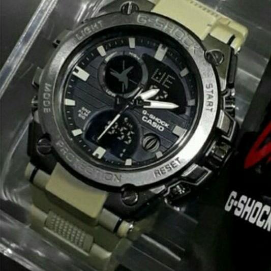 JAM TANGAN PRIA SPORT GRAVITASY GA-1000 G-SH0CK WATER RESIST 30M