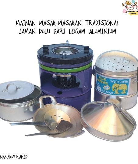 Masak Masakan Jadul Jaman Dulu Dari Logam Alumunium