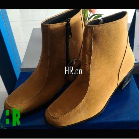Promo Sepatu High Heels Boots Wanita Boot Cewek Elegan Cantik Gaya Cibaduyut Gratis Ongkir