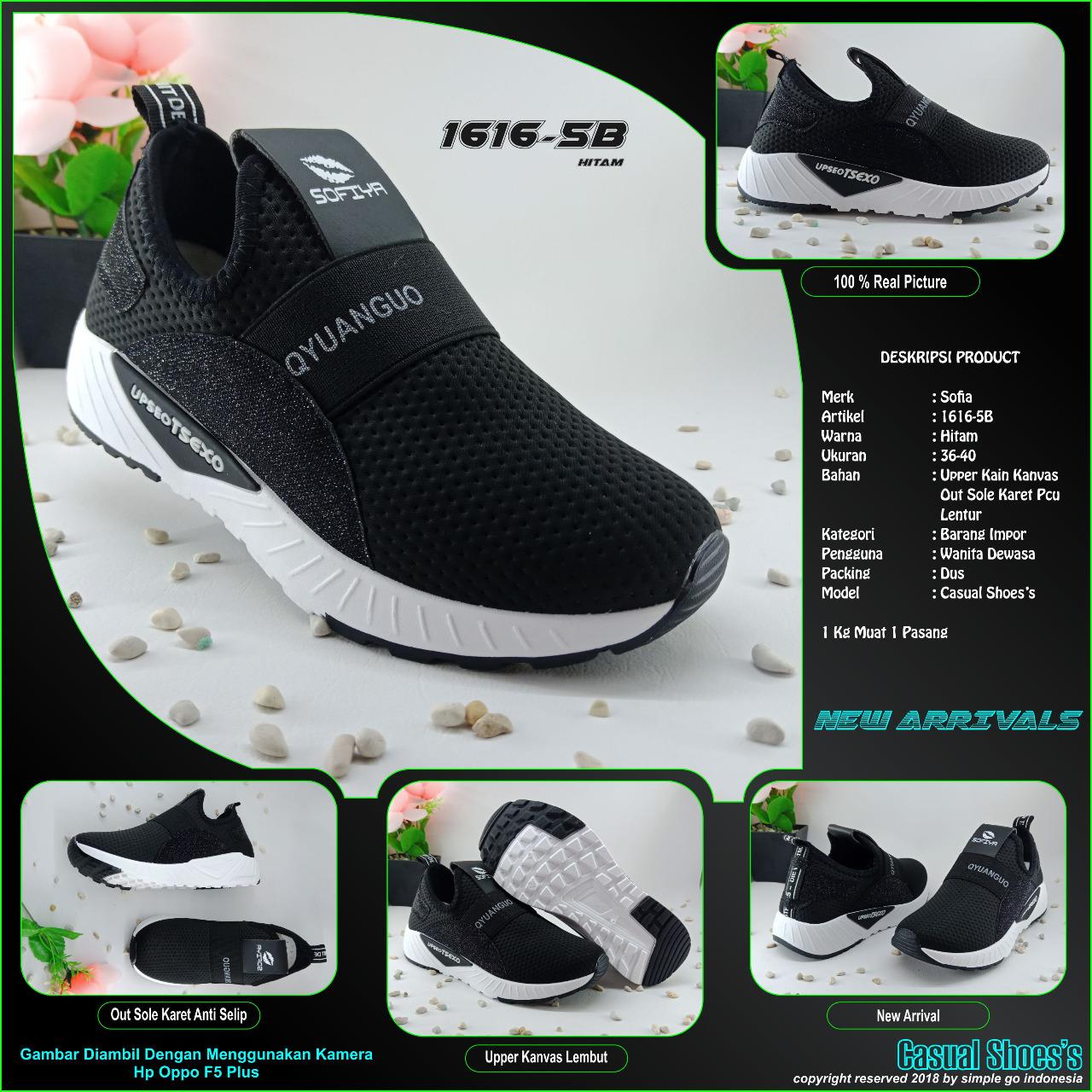 Sofiya sepatu olahraga wanita import 1616 -5b 36-40